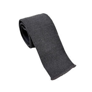 Vintage Wool Square Tip Tie Nordstrom Skinny Burgundy Necktie 54" X 2 1/4" Knit